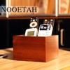 Remote Control Holder, Wooden TV Remote Holder for Table, Remote