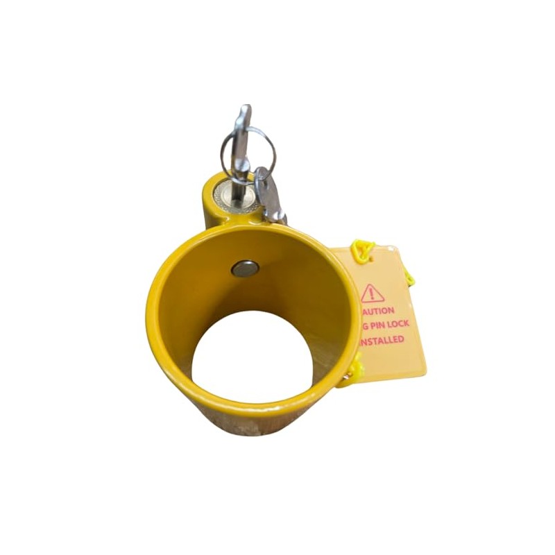 Heavy-Duty King Pin Lock Set for Trailers – 2 Same-Keyed
