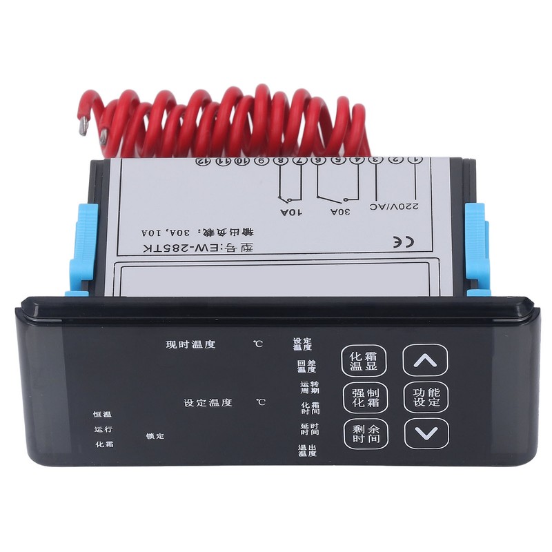 Cold Storage Temperature Controller Digital Thermostat Cooling Defrost Temperature Controller