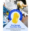 Temede Car Wash Sponge, Car Cleaning Large Sponges, All Purpose