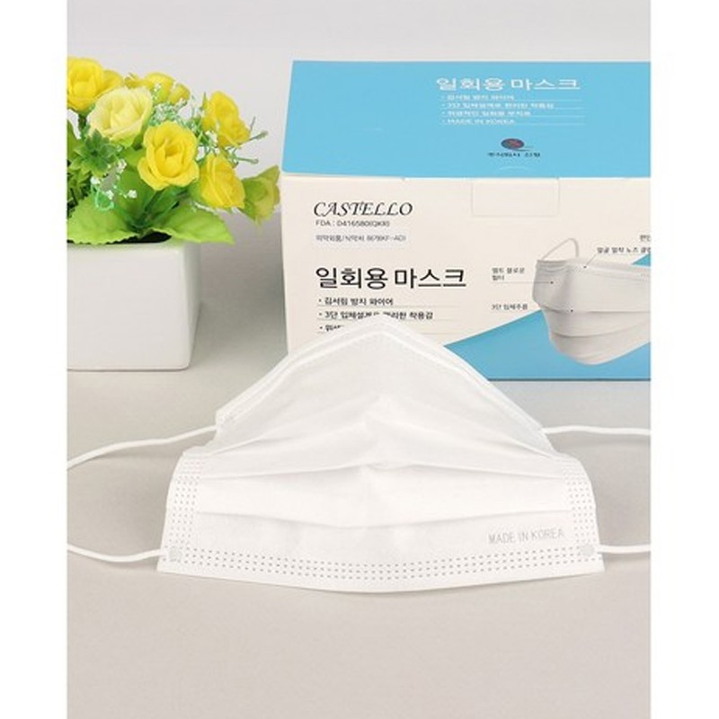 Sinjeong Co., Ltd. Castello disposable dental mask 1000 sheets large