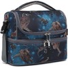 FlowFly Double Decker Cooler Insulated Lunch Bag Large Tote for