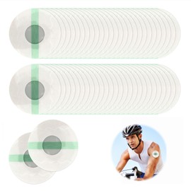 50 Stück Wasserfest Freestyle Libre 3 Pflaster, Wasserfest Selbstklebend Transparente Bandage Ohne Loch Sensor Klebepflaster Sport Pflaster Klebekraft Fixierband Sport-Pflaster für Schwimm & Bad