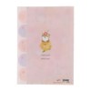 Sun-Star Stationery Bloom S2176521 Hibiya Hanaden Collaboration Goods, Clear File,