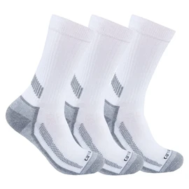 Carhartt mens Men's Force Performance Work Socks 3 Pair Pack, White, Large