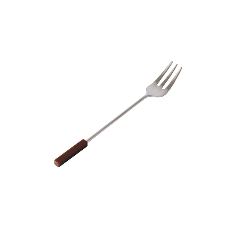 Takakuwa Metal Dip Fork Brown Size: Approx. W13.2 411498