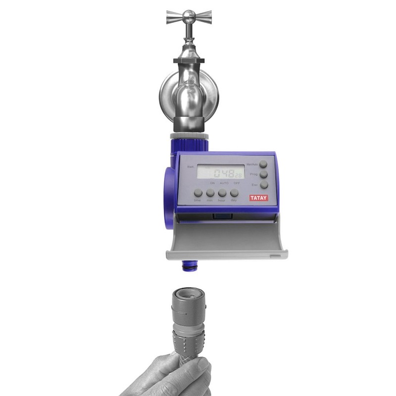 TATAY TL electronic water timer, made of anti-UV resistant plastic