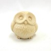 木彫 Owl 6 cm 桧木