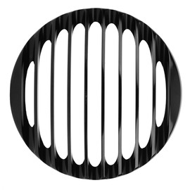 5.75in Aluminum Headlight Grill Cover Accessory Fit for XL883 XL1200 2004-2014