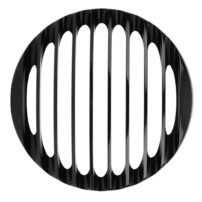 5.75in Aluminum Headlight Grill Cover Accessory Fit for XL883 XL1200