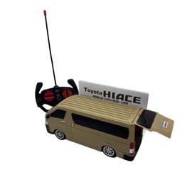 Toyota HIACE Toyota HiAce New Color Radio Control Radio Controller RC Gift Toy Box Included Instruction Manual Included Earth Color (Beige)