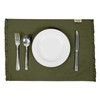 Vargottam Dark Olive Green Home Decor Cotton Flex Reversible Fabric