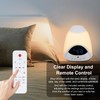 Star Projector, RGB Ambient Light, Dual Alarm Clock with Snooze,