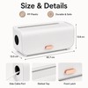 Desktop Cable Management Box for Chargers - Covered PP Organizer