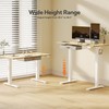 Seang Standing Desk with Drawer, 48" x 24" Height Adjustable
