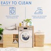 Funny Cat Shower Curtain, Cat Bathroom Curtain Cute Bathing Cat