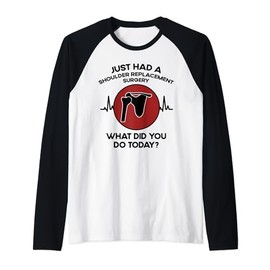 Do Today - Arthritis Shoulder Replacement Surgery Raglan Baseball Tee