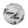 Mitre Shooter Unisex Adult Football White/Red/Blue/Blue, 5