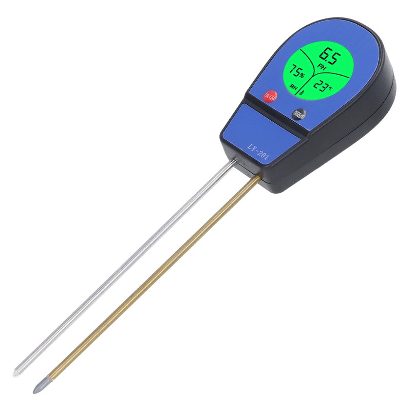 Soil Detector LED Screen PH Tester Plant Moisture Meter Acidity