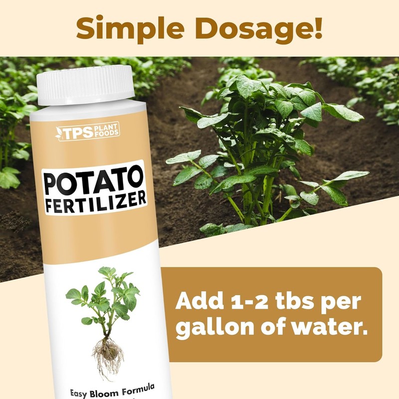 Potato Fertilizer – Liquid Plant Food for Bigger Tubers, Stronger