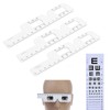 Pupil Ruler,ANGGREK 3Pcs Eye Measurement Ruler Distance Pupil PD Measuring