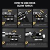 RAVS Butane Torch Lighter, Christmas Stocking Stuffers Gifts for Men