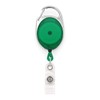 Trio Green ID Card Holder Name Plates with Lanyards Badge