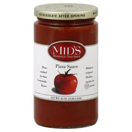 Mid's Pizza Sauce, 16 OZ (Pack of 12)