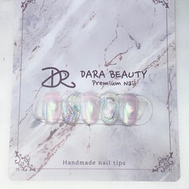 Dara Beauty September Art of the MonthMirror Powder Embossed Nail❣ - Nail Glue / 다라뷰티 9월 이달의아트미러파우더 엠보네일❣ - 네일글루