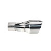 Madlife Garage 2.5" Inlet 3.5" Outlet Dual Exhaust Tip Stainless