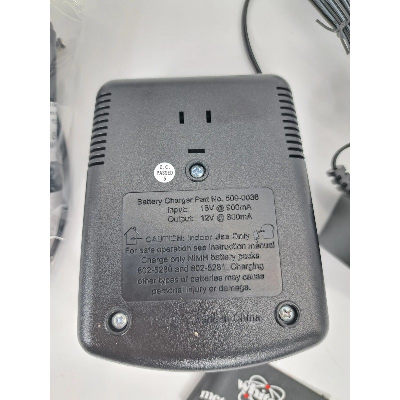 Whites Metal Detector NiMH Charger Stand for V3, DFX, XLT,