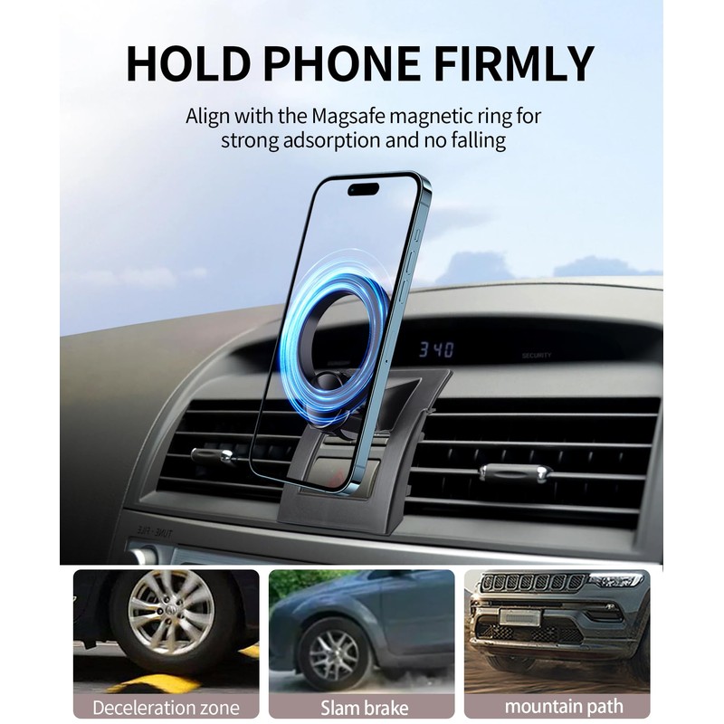 Car Phone Holder for Toyota Camry 2007-2011 Magsafe Mount Accessories