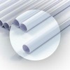 ANGIX 8 x Radiator Pipe Covers Sleeves White 15mm -