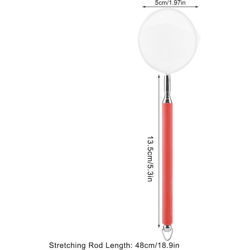 Red de Pesca Telescópica Extensible Luocute para Acuarios y Estanques