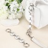 2Pcs Purse Extender Chain Silver Bag Extender Chain Purse Strap