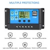Anern 30A PWM Solar Charge Controller 12V/24V Solar Charge Controller