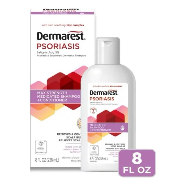 Dermarest Shampoo Psoriasis +acondicionador 236ml Importado!