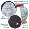 Arizona State Quarter Magnet by Classic Magnets, 2.5" Diameter, Collectible