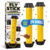 Sticky Fly Stick (2 Pack), Fly Stick for Mosquitoes, Sticky