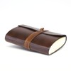 Tivoli Small Large Recycled Leather Bound Journal, Notebook, Notepad, Including