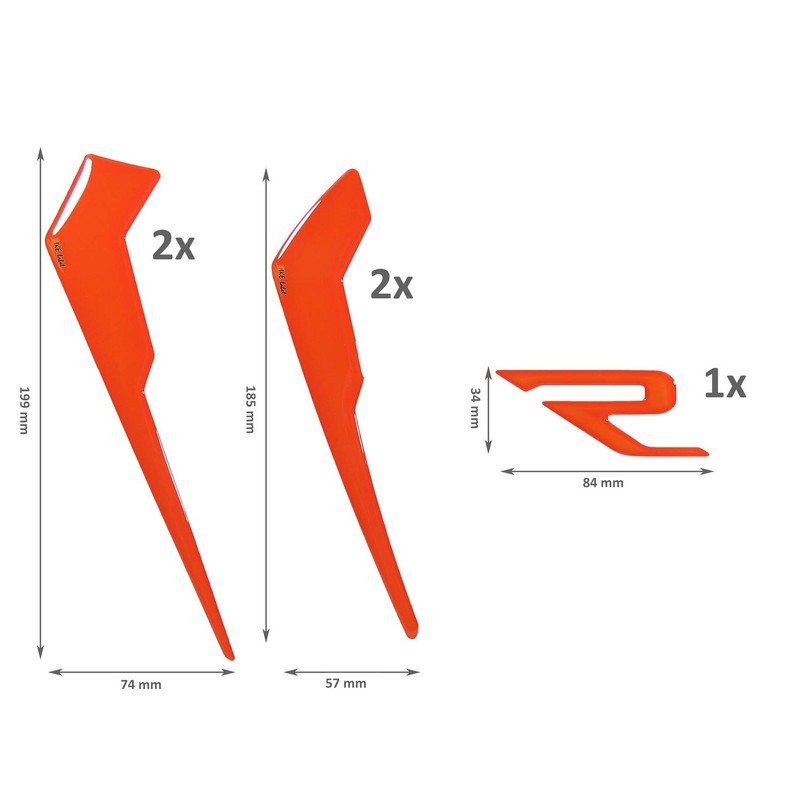 BIKE-label Decorative protective sticker compatible with KTM 1290 Super Duke