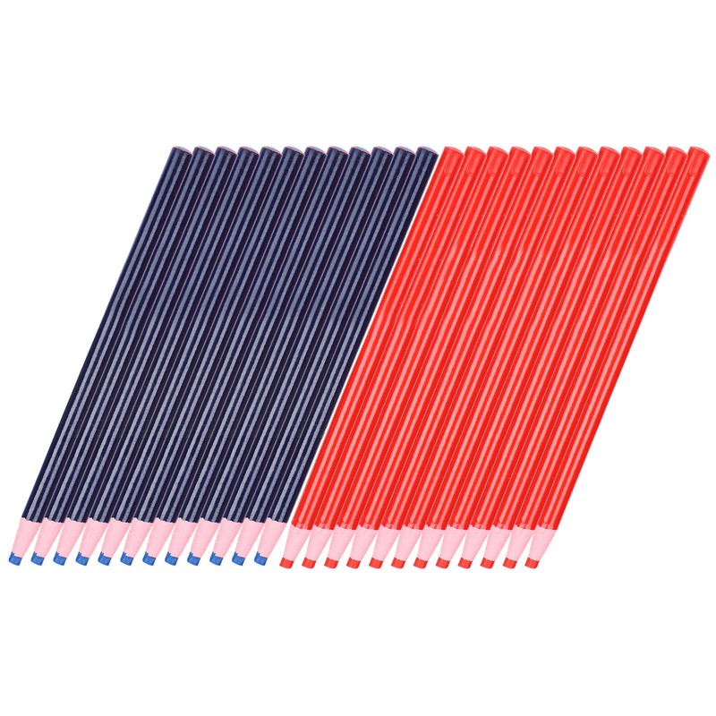 24Pcs Sewing Mark Chalk Pencil Tailor's Marking Tracing Tools Free