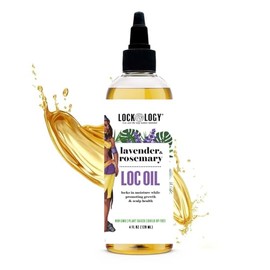 Loc Oil with Lavender & Rosemary for Dreadlock Growth | Black Owned Dreadlock Hair Products