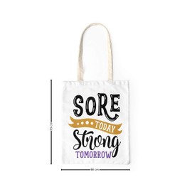 Le Jardin du Lin Bedruckte Einkaufstasche, Wiederverwendbare, Tasche, Faltbar, Stofftasche mit Zwei Langen Henkeln, Größe: 48x55 Cm