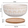 Eightpot 8 Inch Ceramic Succulent Planter Pot with Drainage Hole
