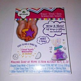 Girl Scouts Make Your Own Soap  Gift Set Kids Stocking Stuffers Craft Kit New