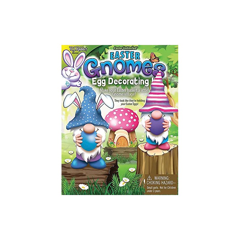 Easter Gnomes Egg Decorating Kit (1919C)