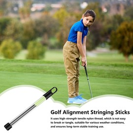 Golf Practice Rods,Golf Swing Practice Stick | Putting Training Tool, Postures Correction Putting Equipment for Men Teens Women Girls Boys