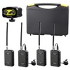 Saramonic Wireless VHF Lavalier Microphone Bundle with 2 Bodypack Transmitters,