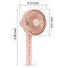 Mini Handheld Baby Stroller Fan, Personal Portable Fan with Flexible